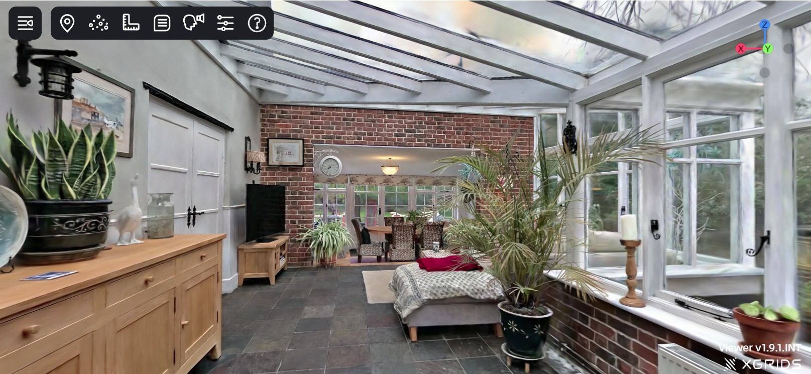 country house - digital model