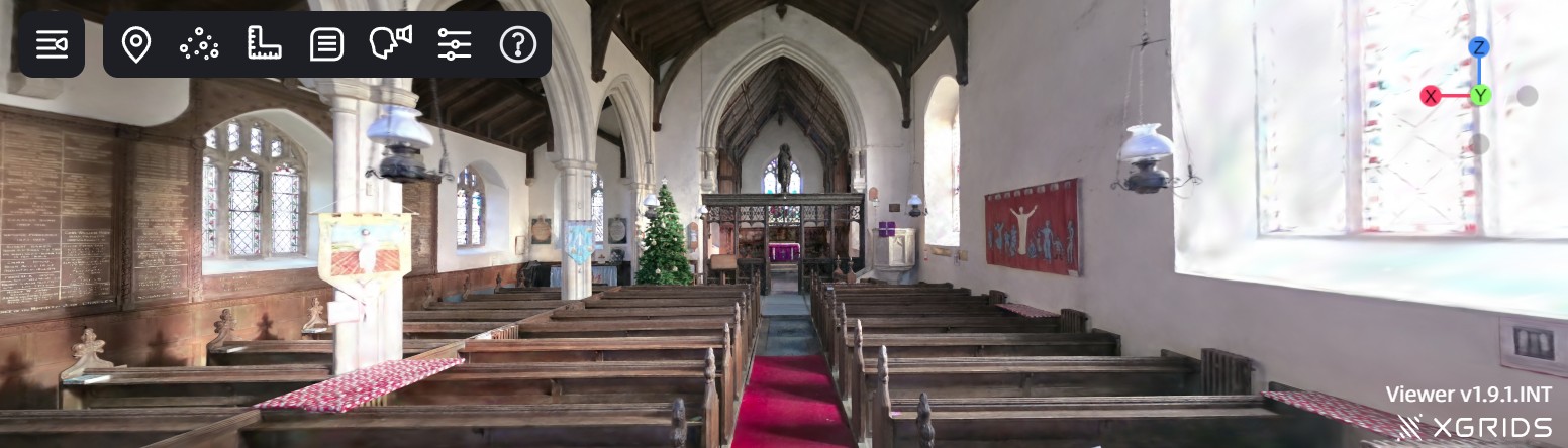 ditchenham church - digital model